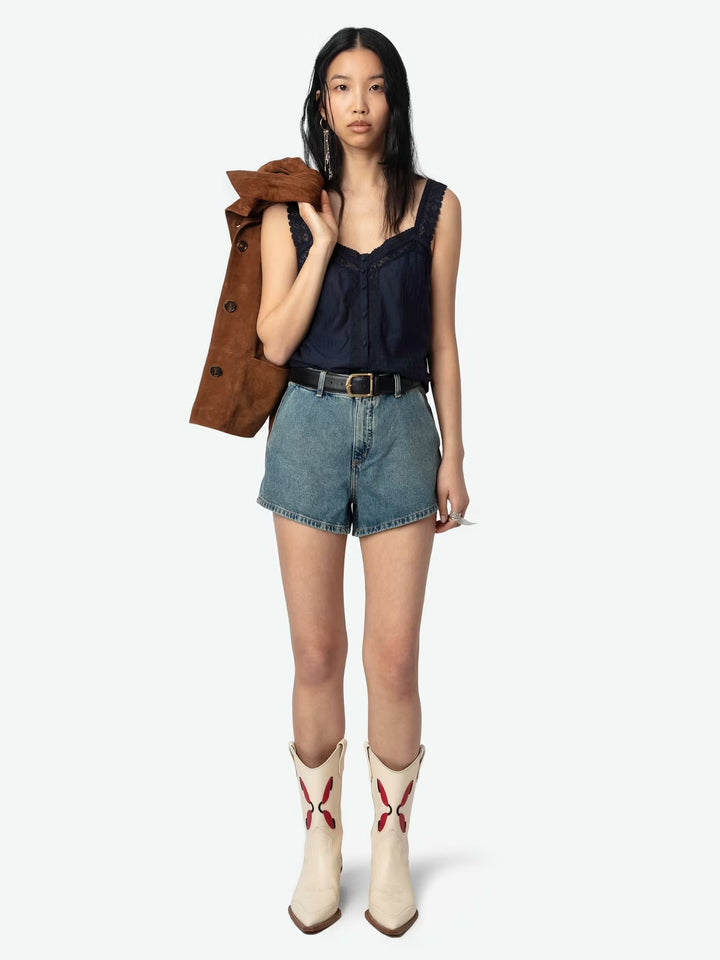 Blusa Celite Tomboy Azul