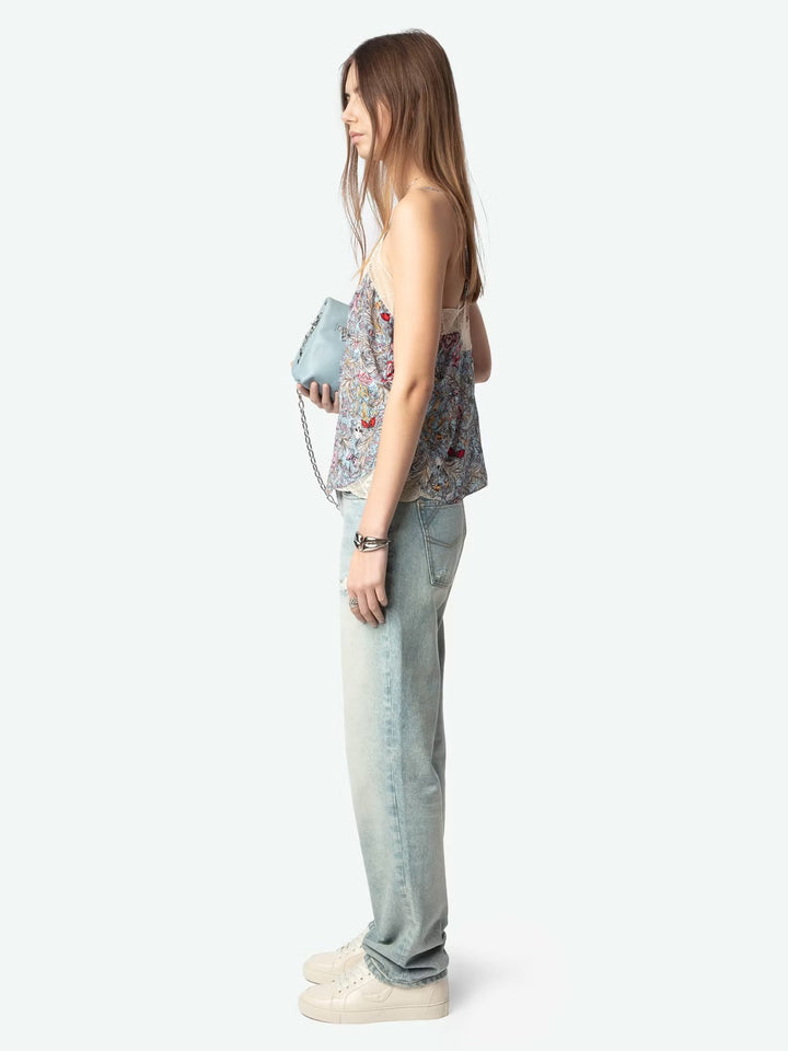 Blusa Cyoko British Flowers