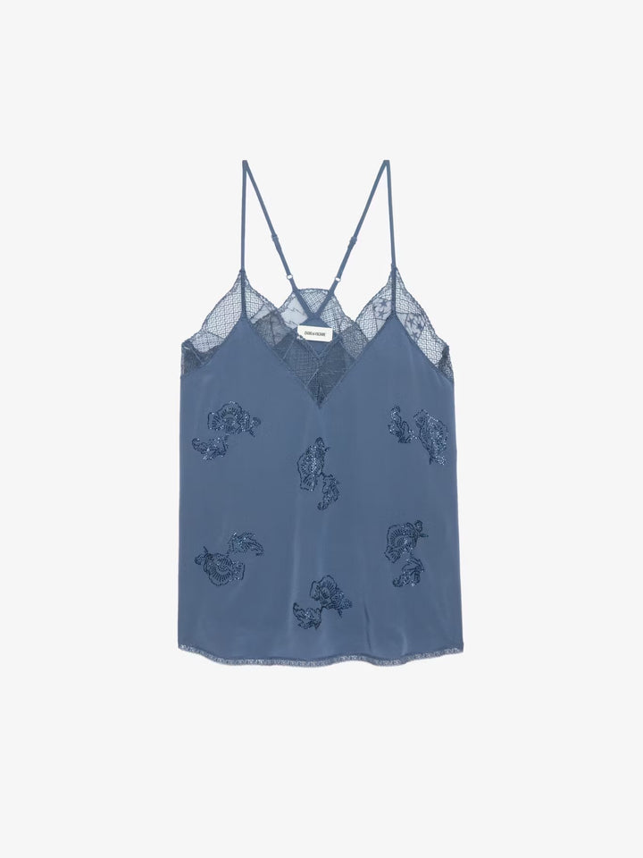 Blusa Christy Ivy Strass