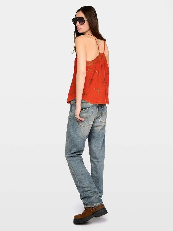 Blusa Christy Strass Wings