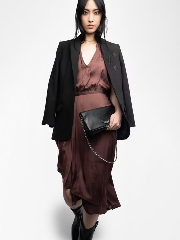 Vestido Randall Burdeo