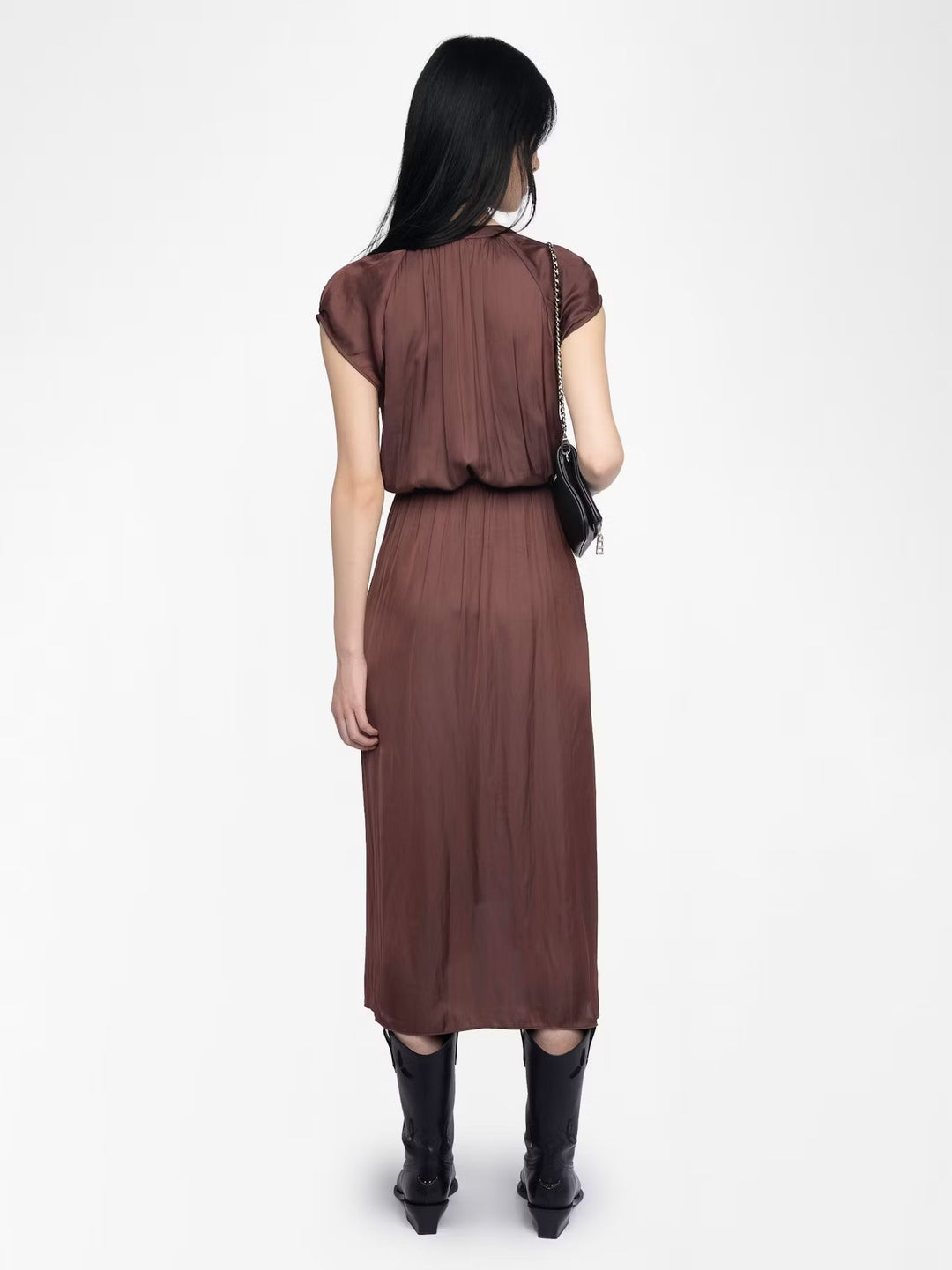 Vestido Randall Burdeo