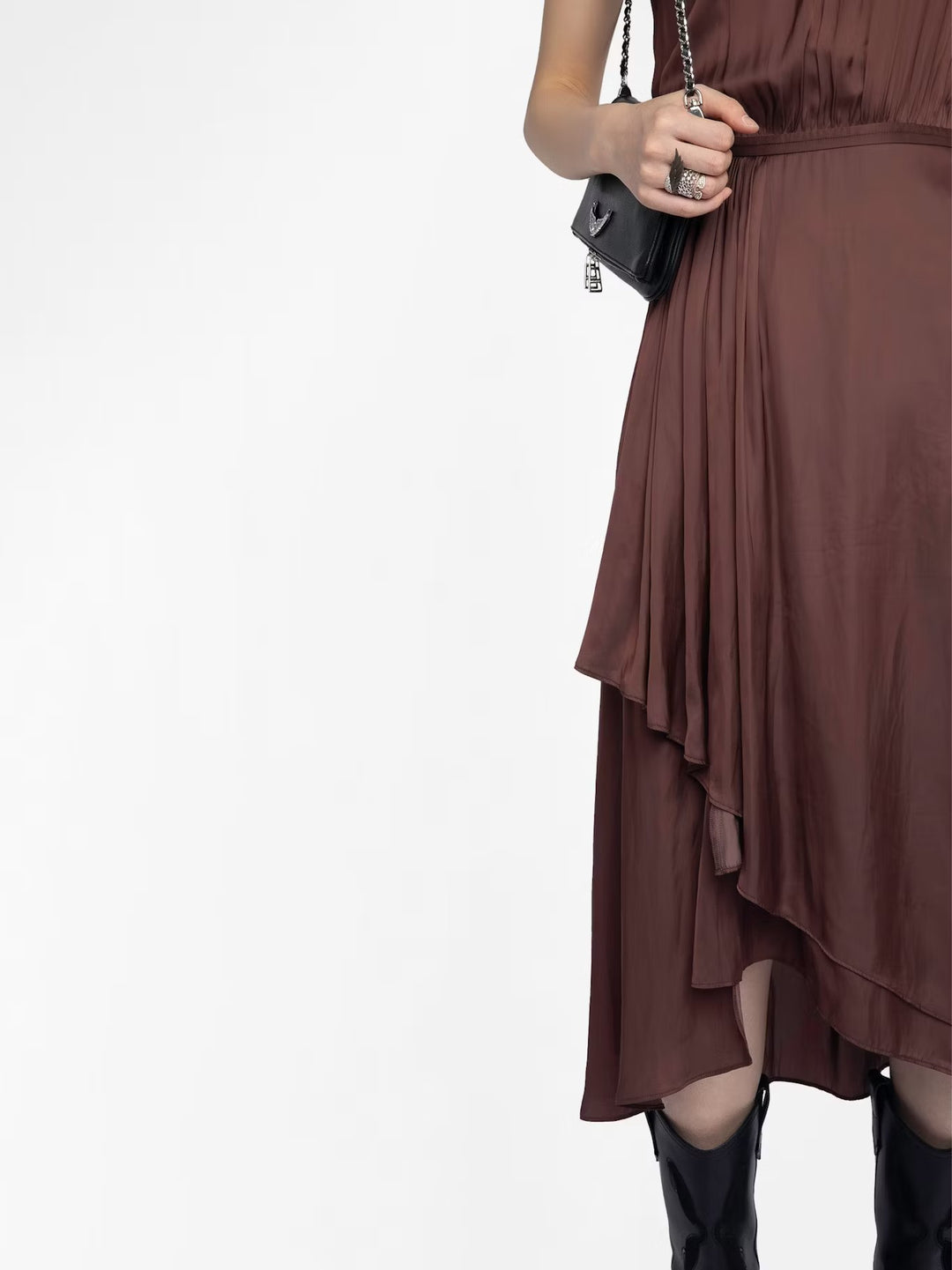 Vestido Randall Burdeo