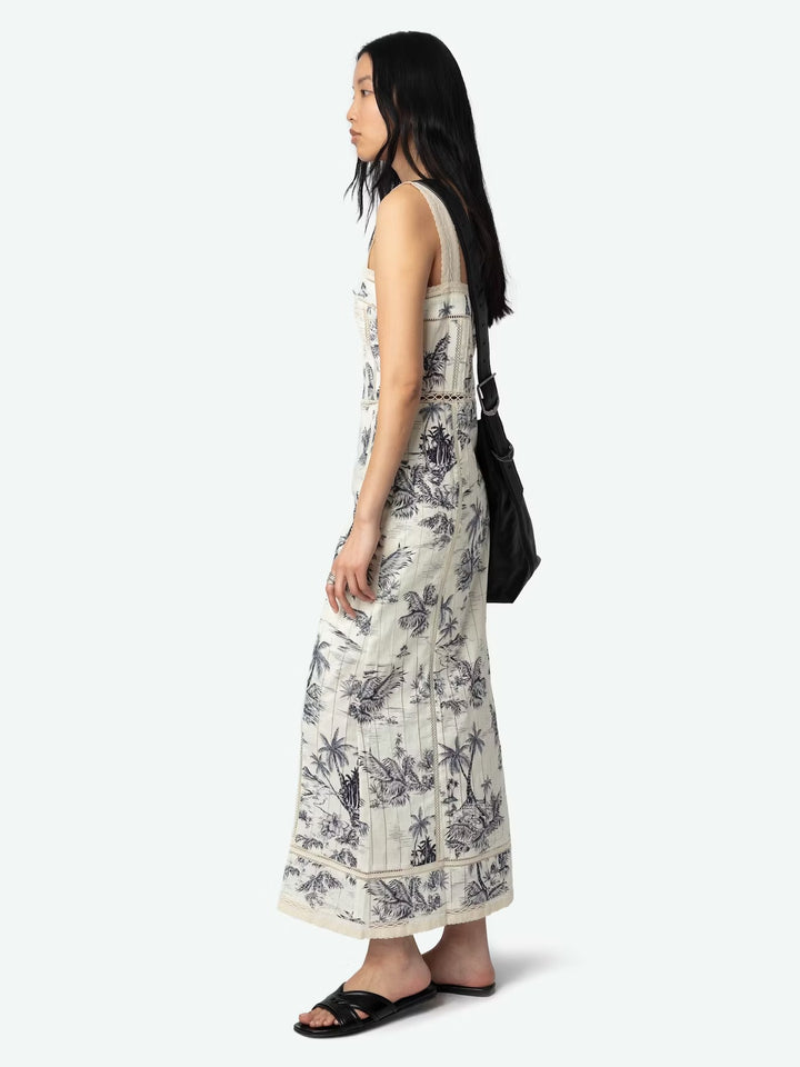Vestido Renaid Tropical Island