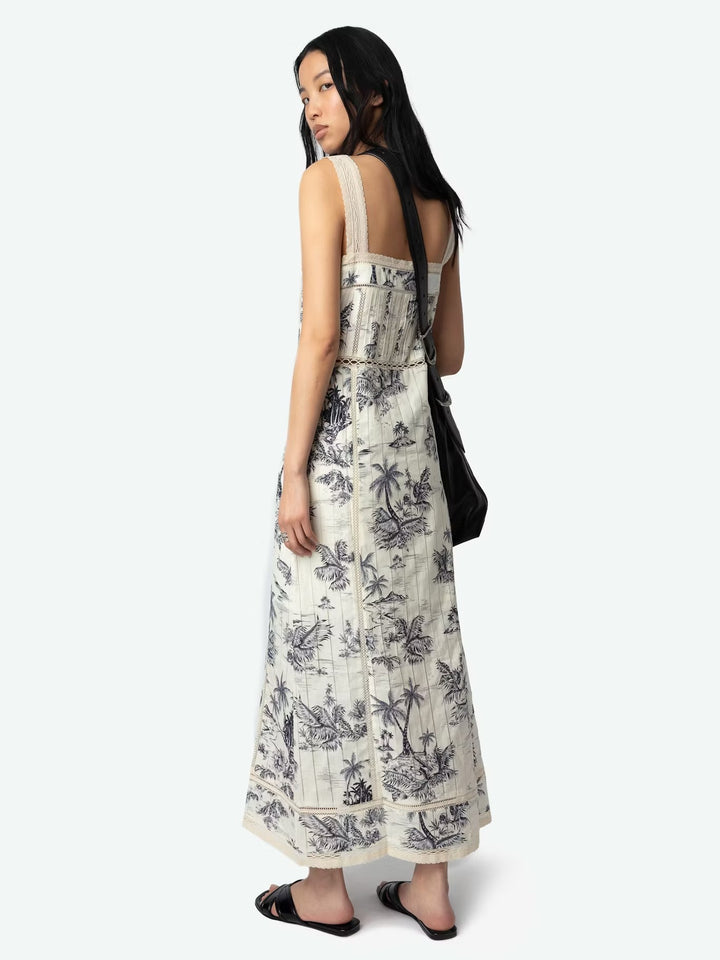 Vestido Renaid Tropical Island