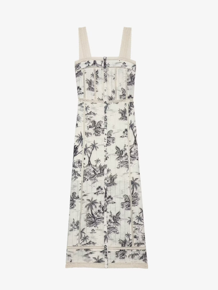 Vestido Renaid Tropical Island
