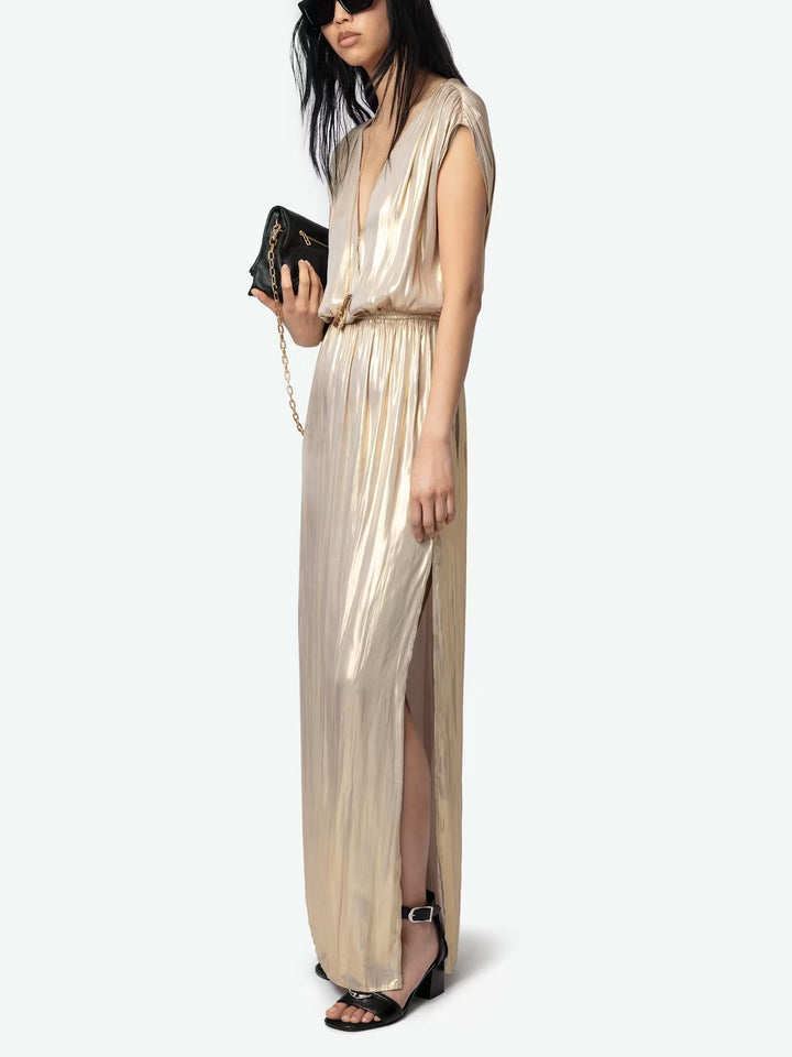 Vestido Ritmic Dorado