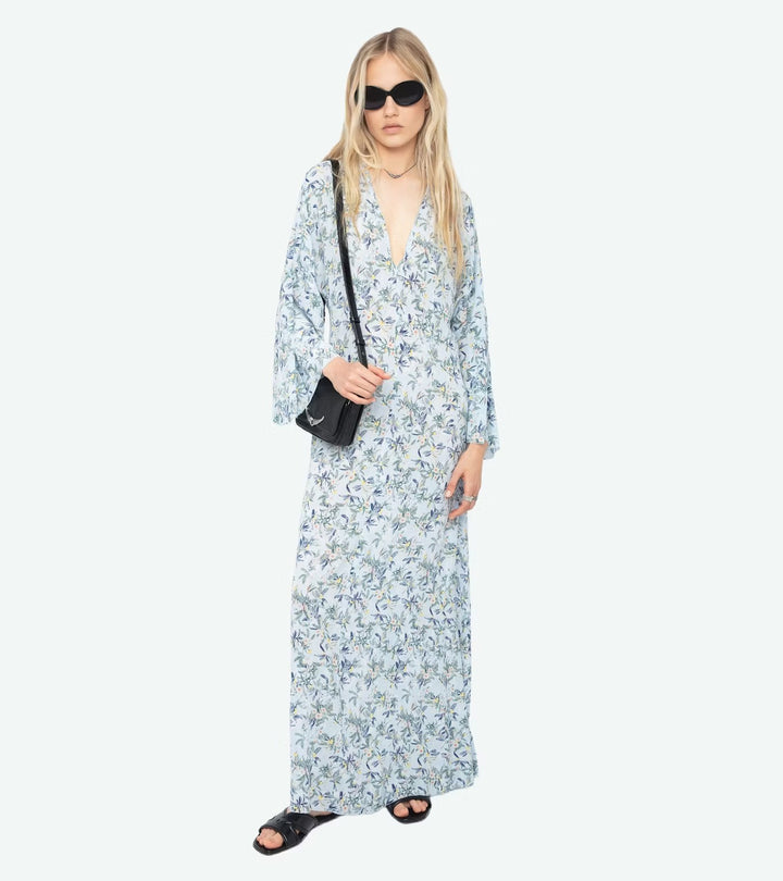 Vestido Rasato Flowers
