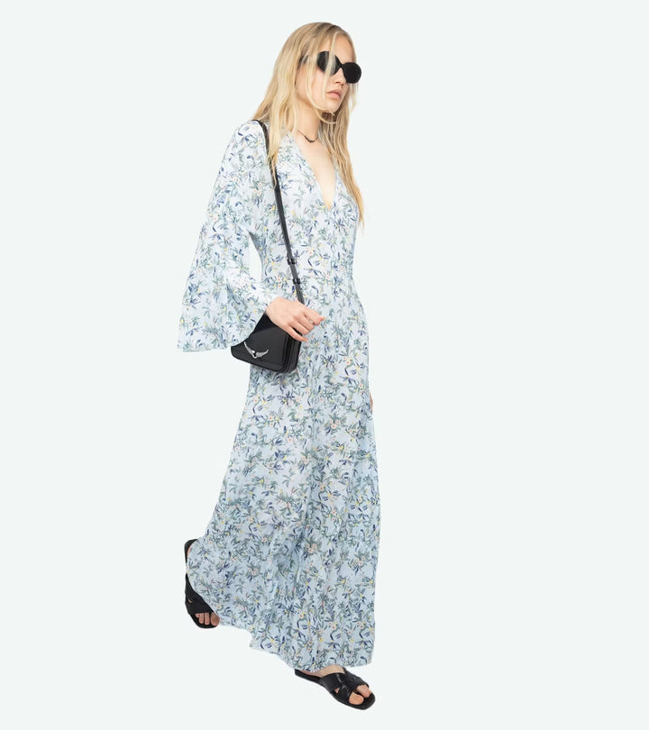 Vestido Rasato Flowers