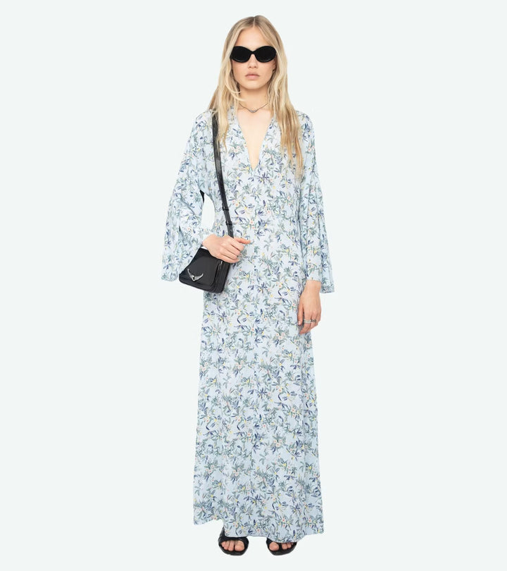 Vestido Rasato Flowers