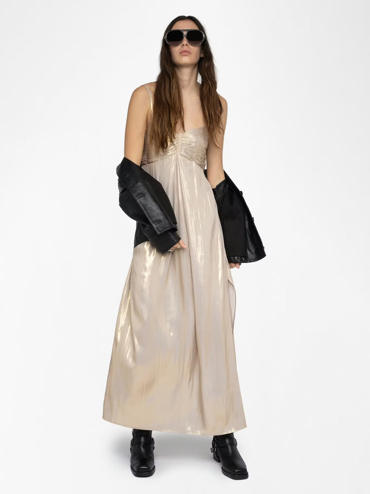 Vestido Rippie Gold