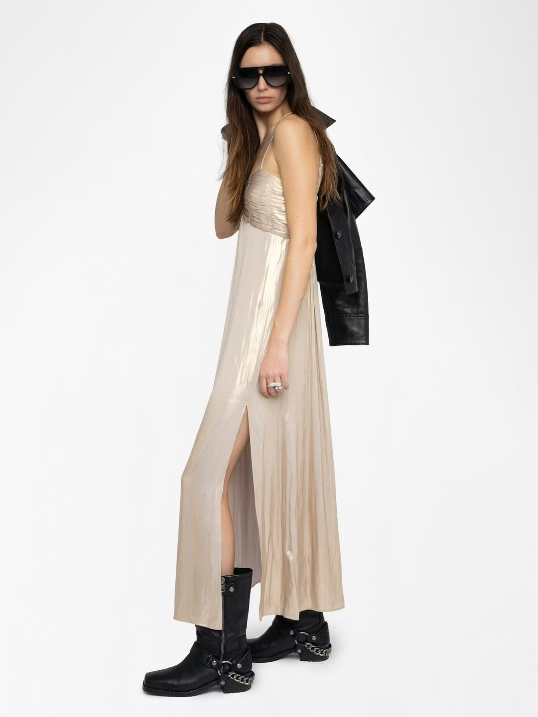 Vestido Rippie Gold