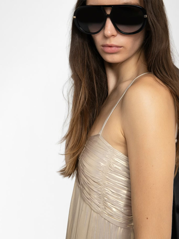 Vestido Rippie Gold