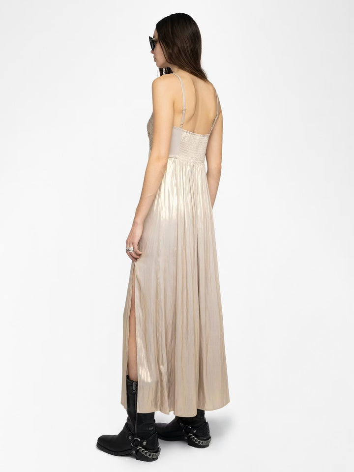Vestido Rippie Gold