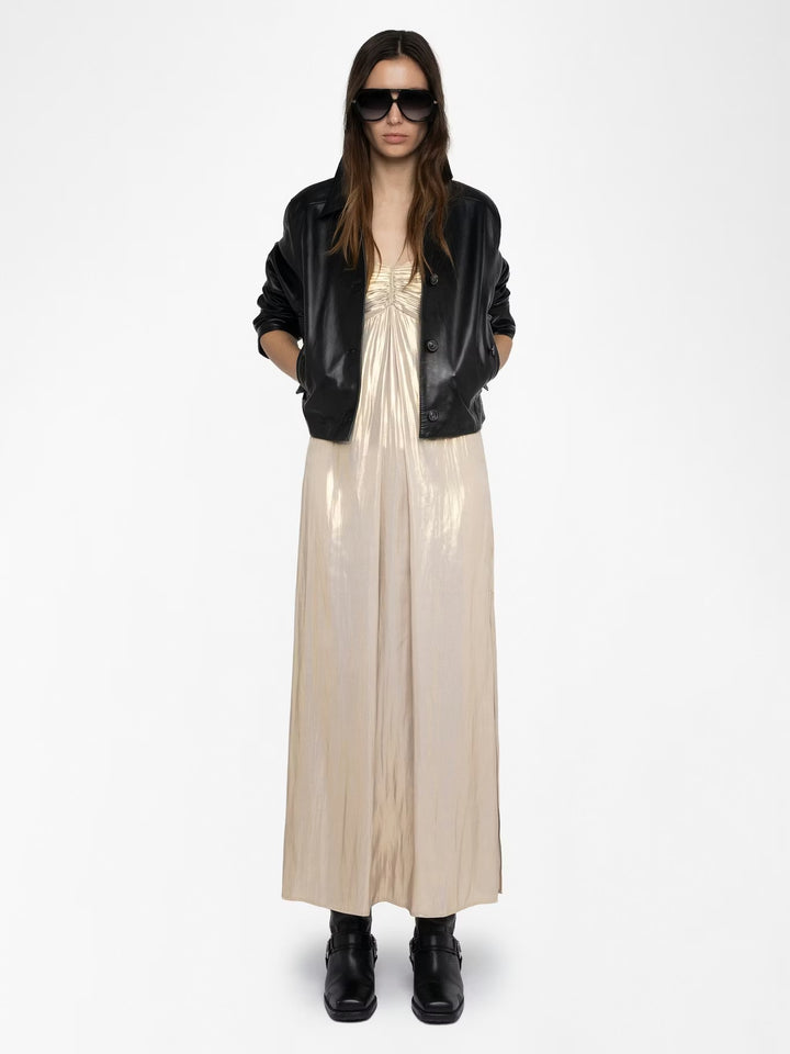 Vestido Rippie Gold