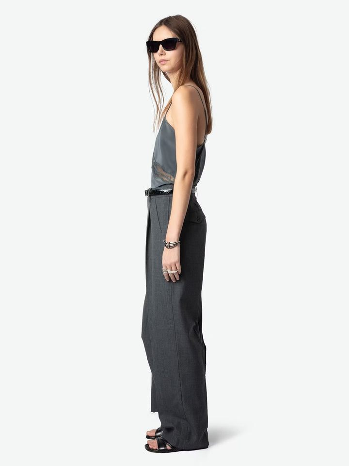 Pantalones Puros Raw Edge