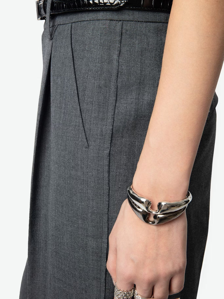 Pantalones Puros Raw Edge