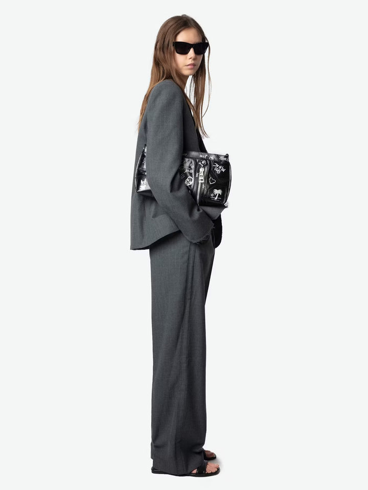 Pantalones Puros Raw Edge