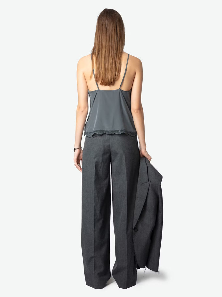 Pantalones Puros Raw Edge