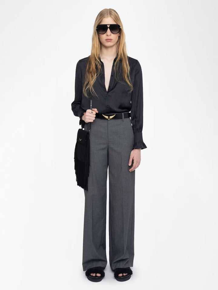 Pantalón Panol Tailleur Gris
