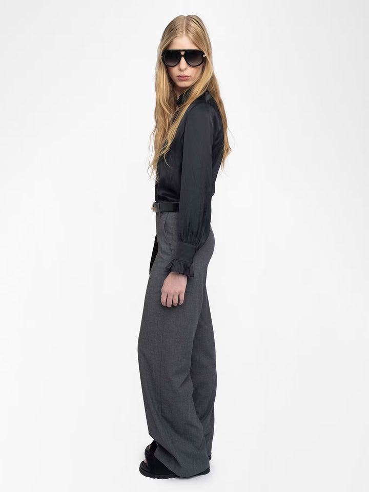 Pantalón Panol Tailleur Gris