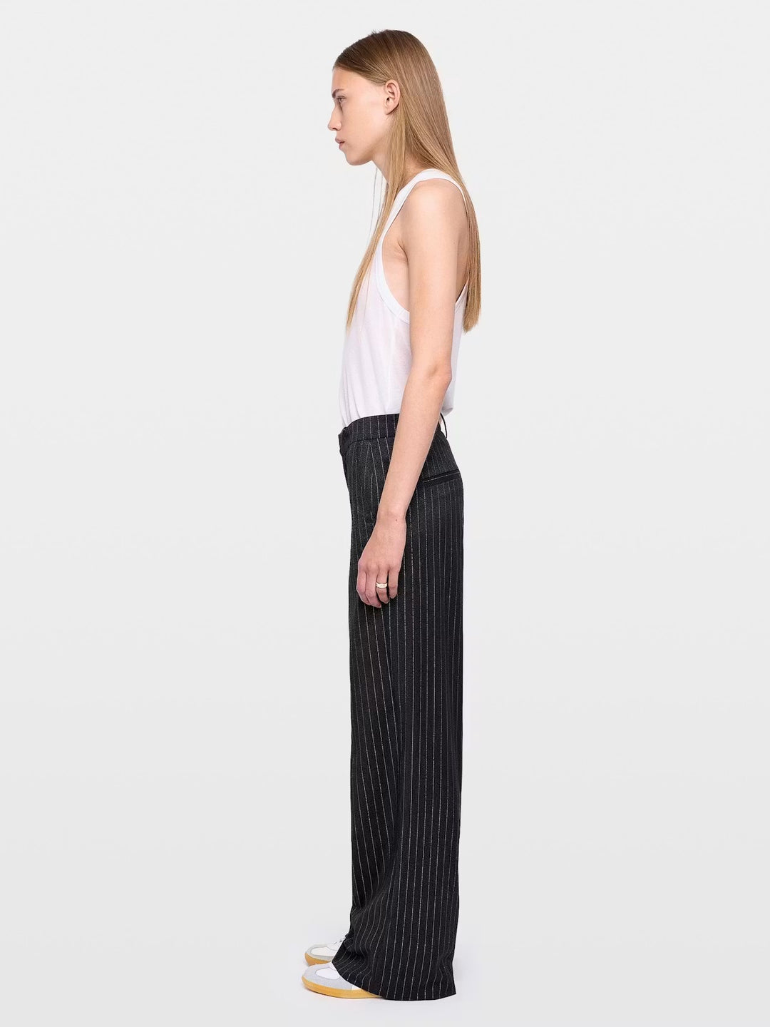Pantalón Panol Pinstripes Negro