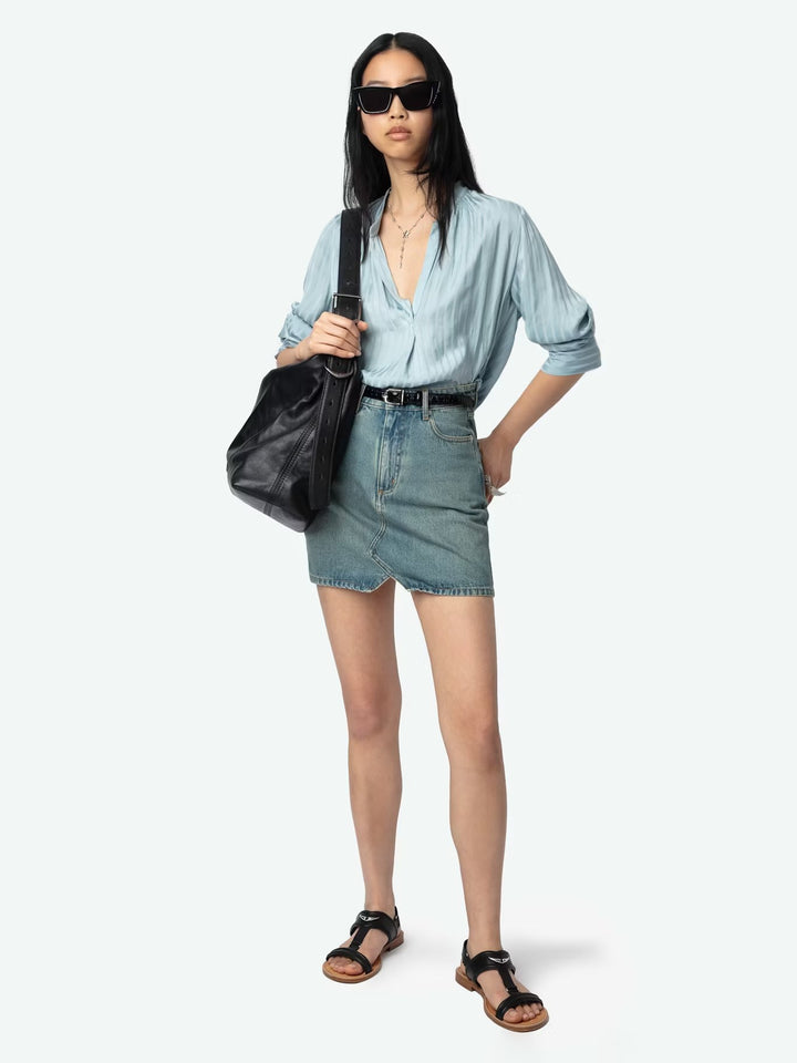 Blusa Tink Celeste