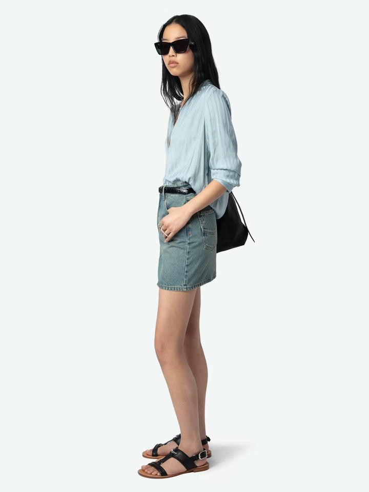 Blusa Tink Celeste