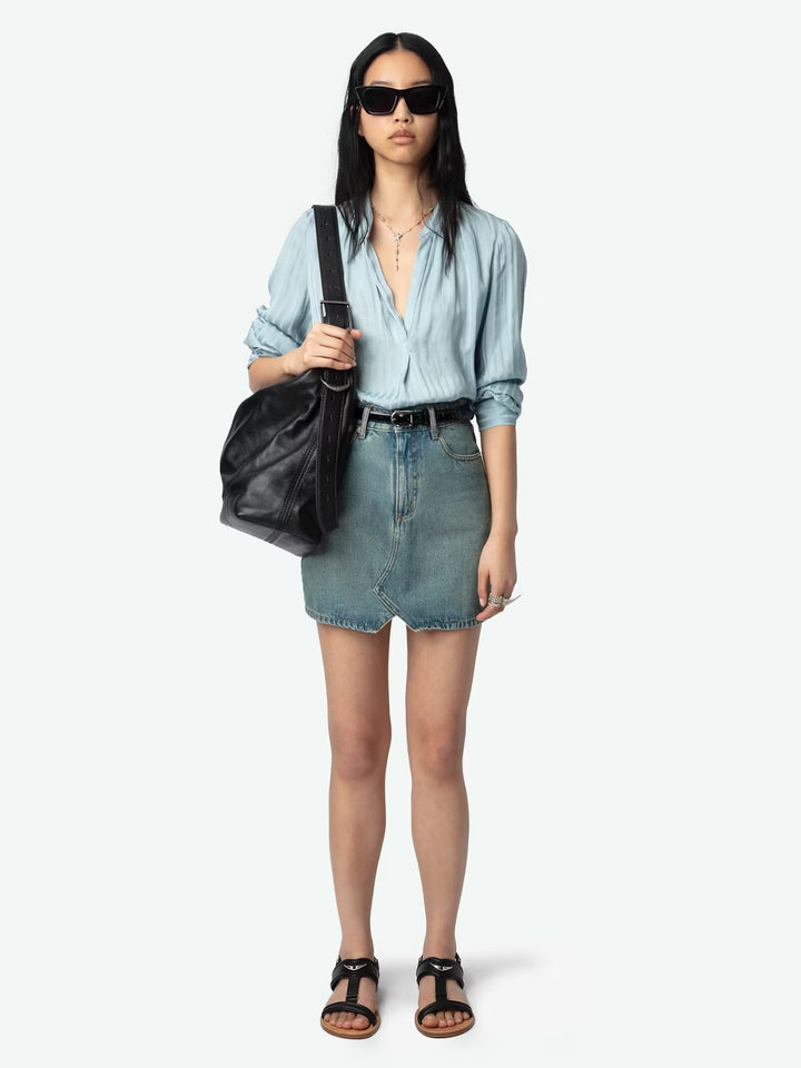 Blusa Tink Celeste