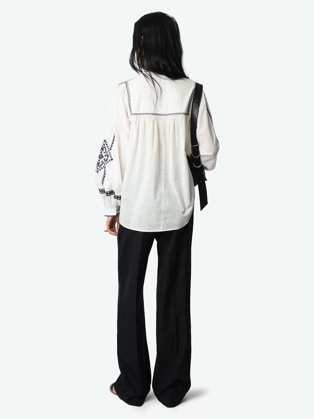 Blusa Tigy Kozak Blanco