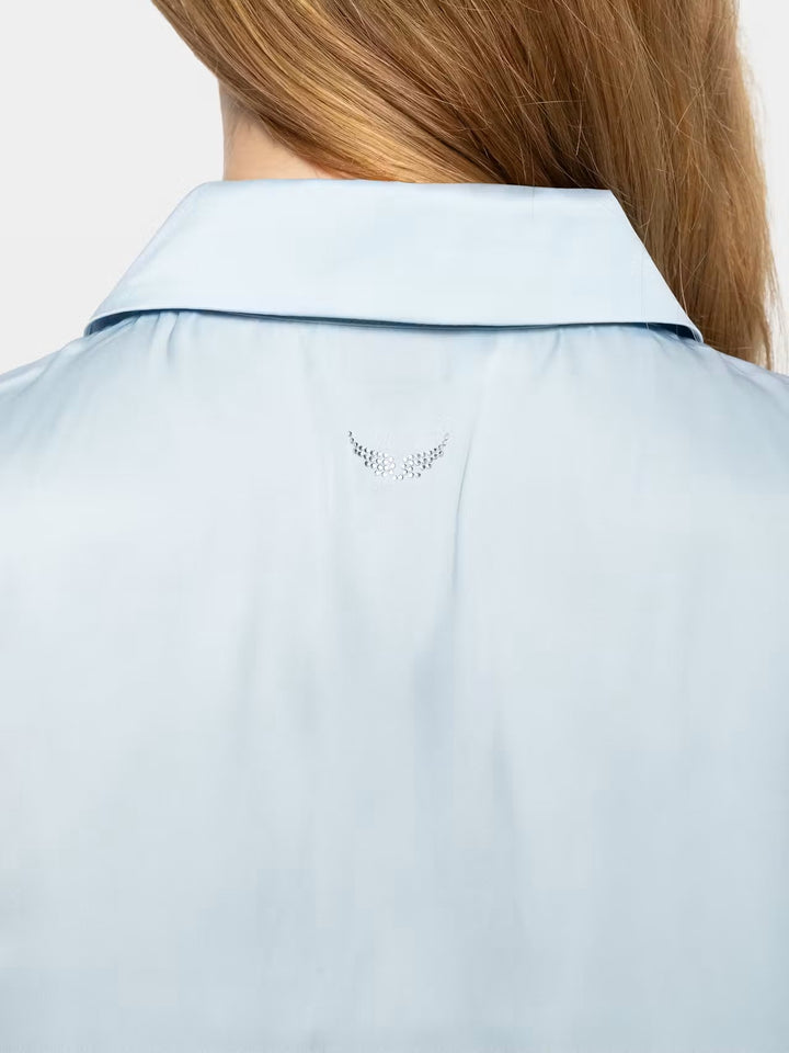 Blusa Thely Celeste