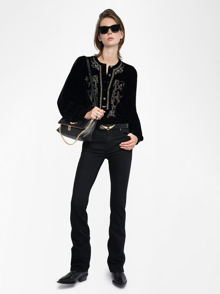 Blusa Tigy Velvet