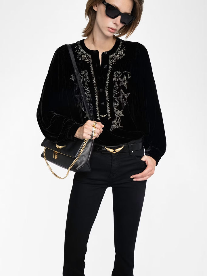 Blusa Tigy Velvet