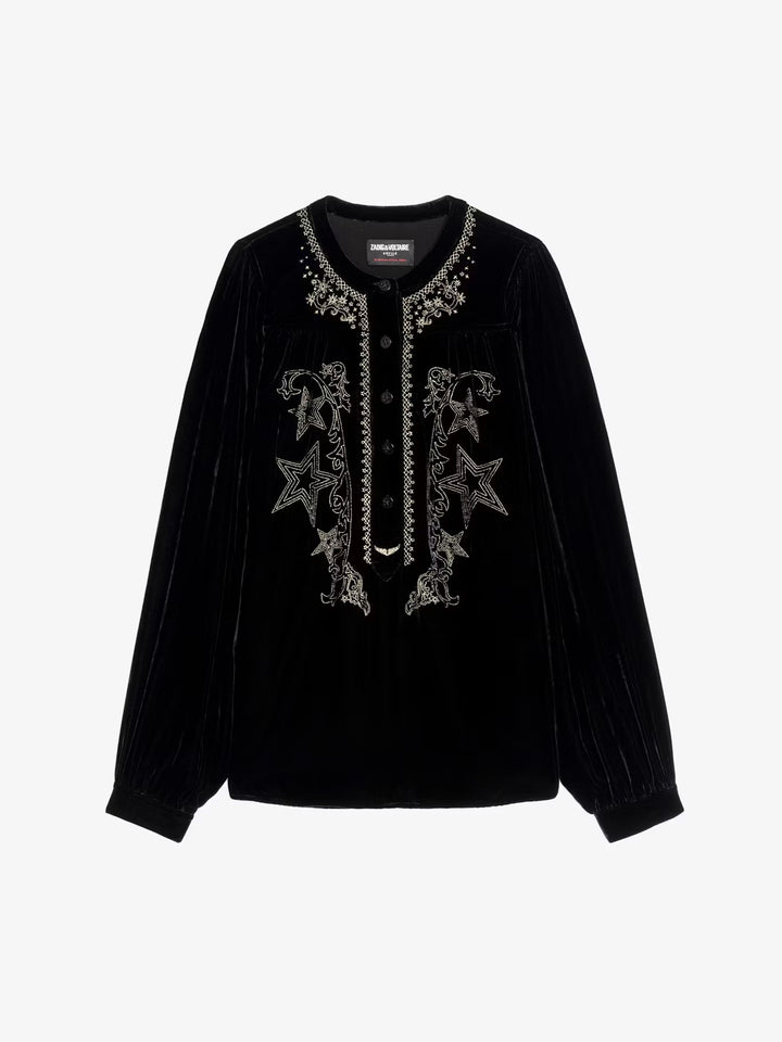 Blusa Tigy Velvet