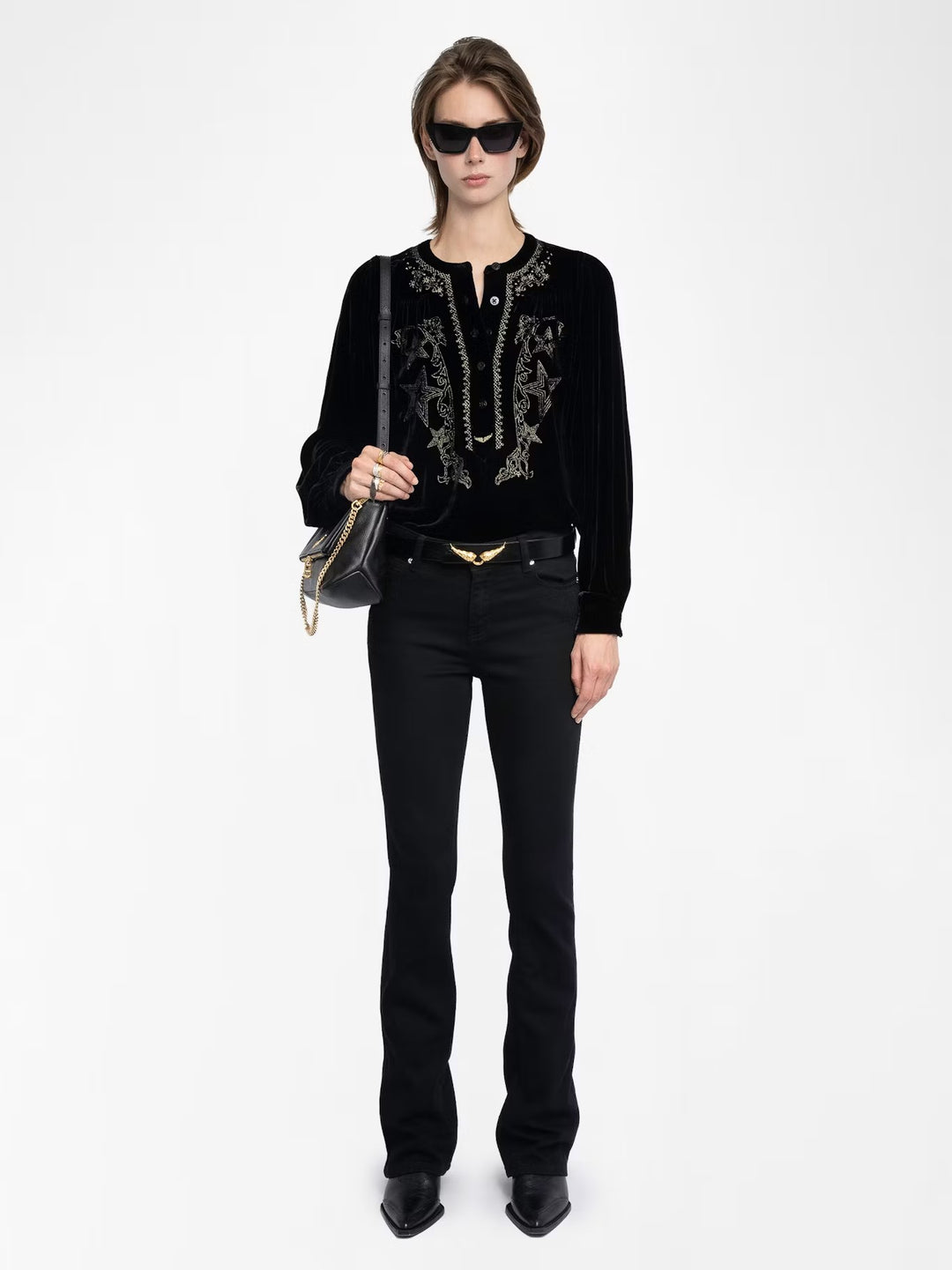Blusa Tigy Velvet