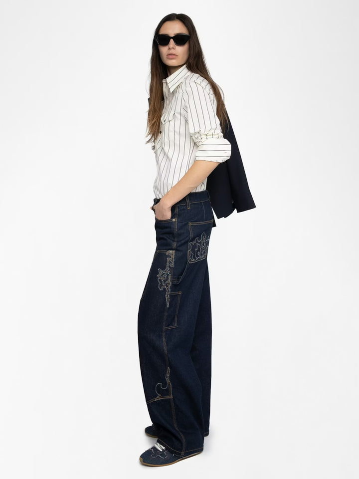 Blusa Thelma Raye Strass