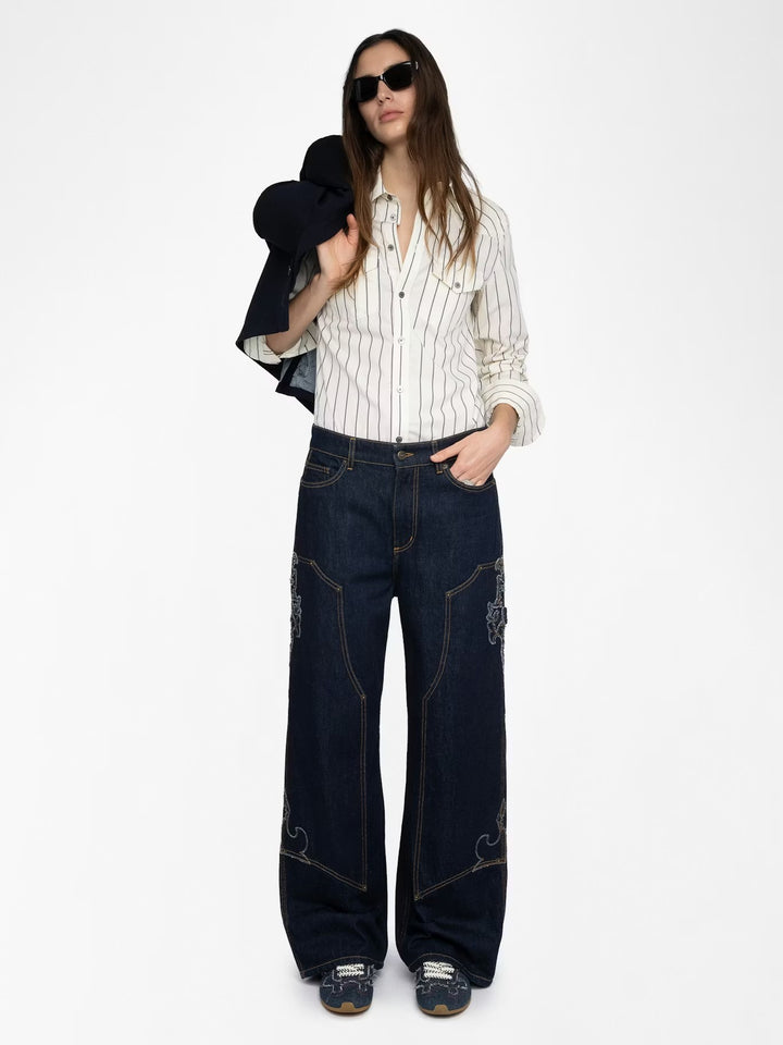 Blusa Thelma Raye Strass