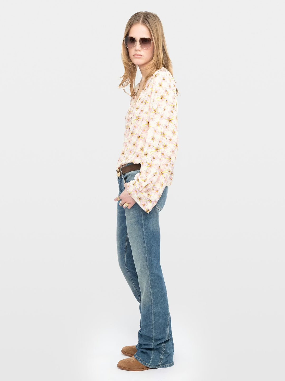 Blusa Torny Mirror Flowers