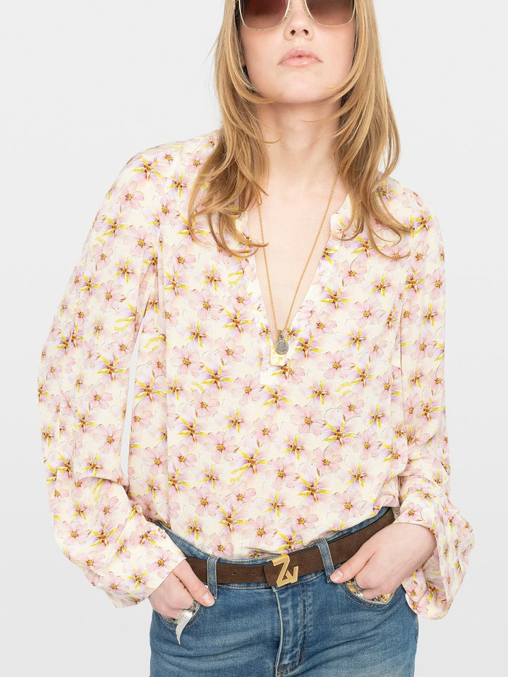 Blusa Torny Mirror Flowers