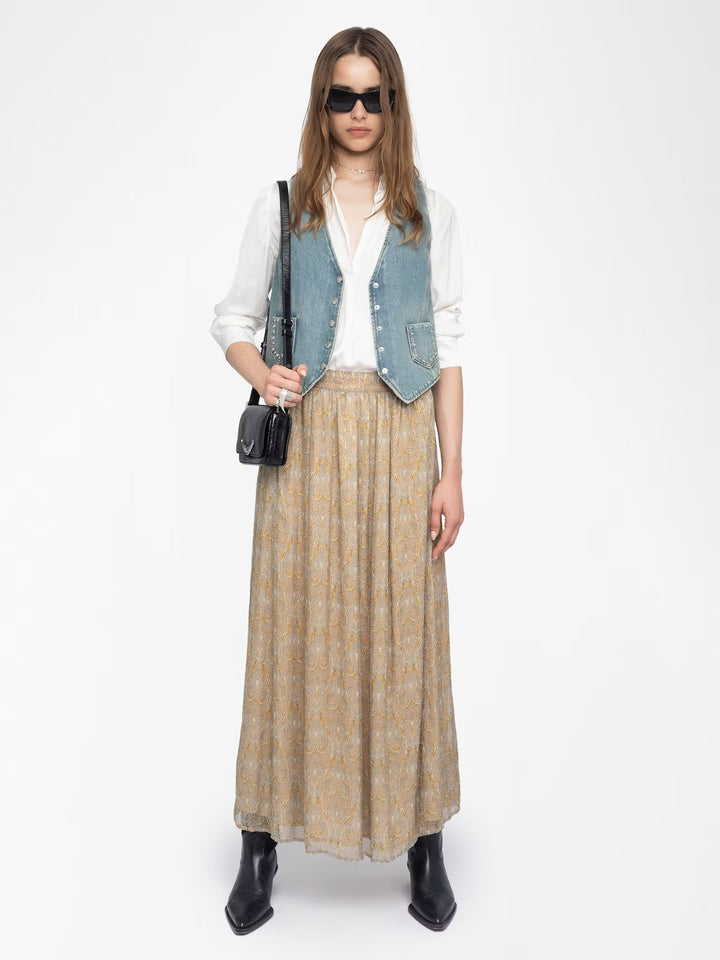 Falda Jady Paisley