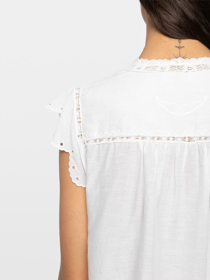 Blusa Tika Tomboy Blanco