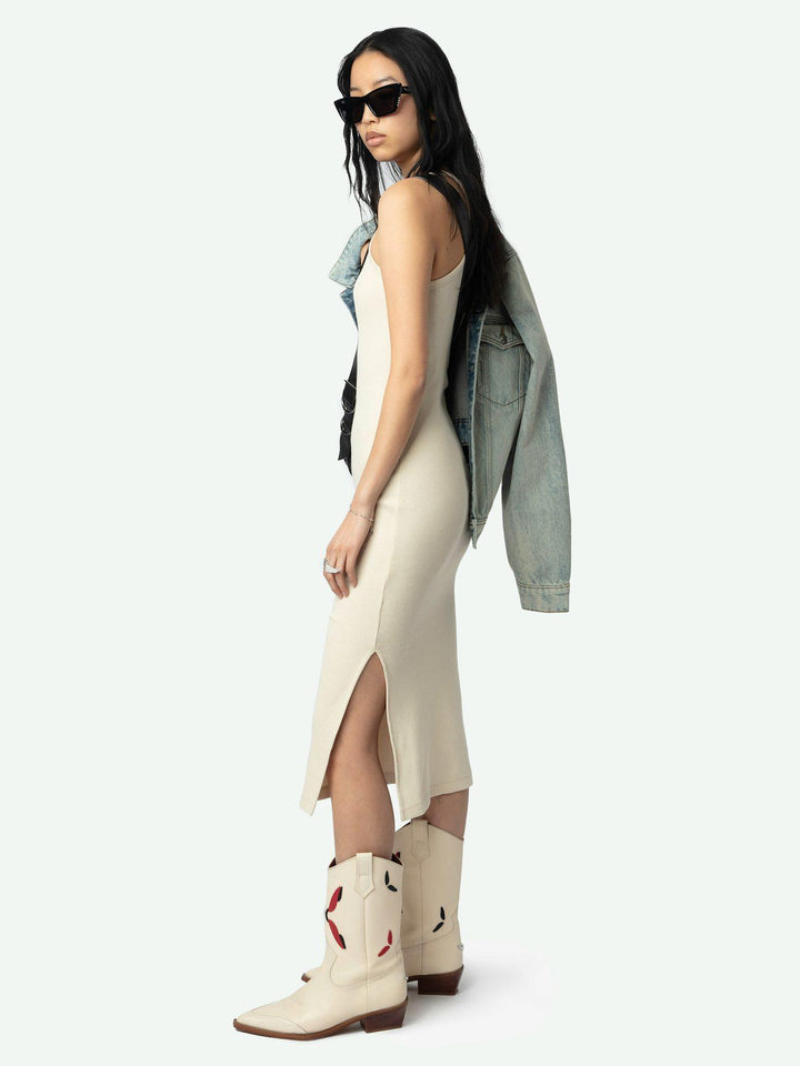 Vestido Astra Rib Shiny