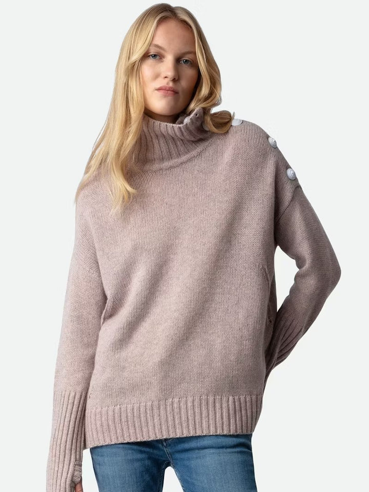 Sweater Alma Ws Rosa Palo