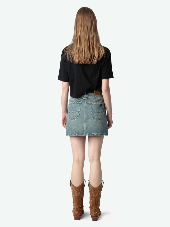 Polera Mila Faded Rain