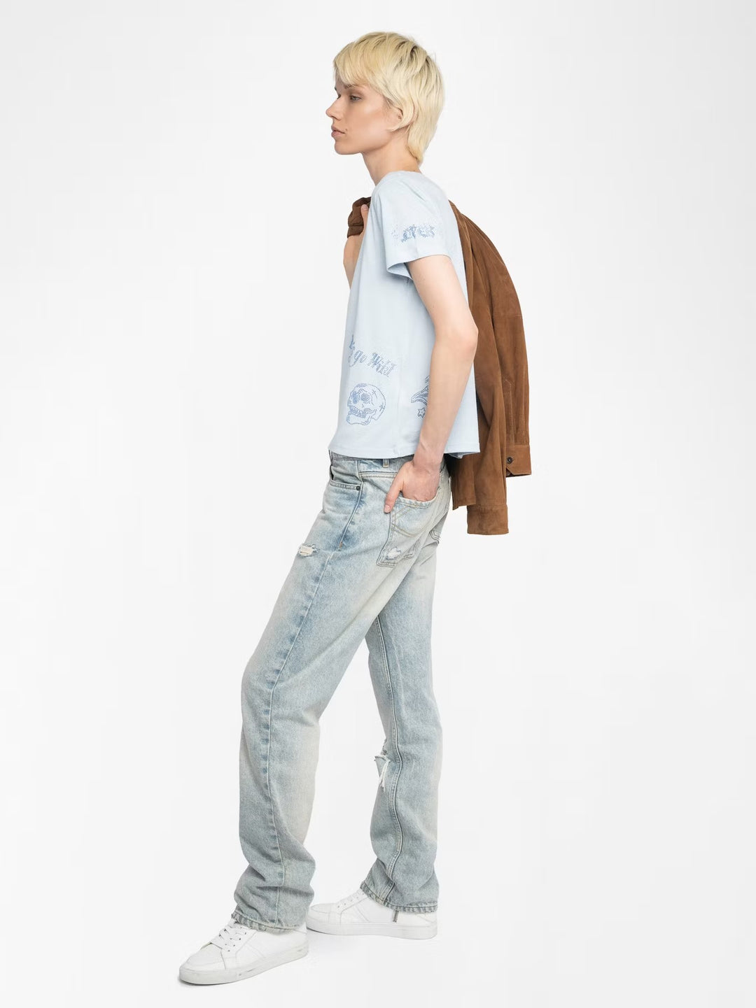 Polera Alys Multicusto Azul