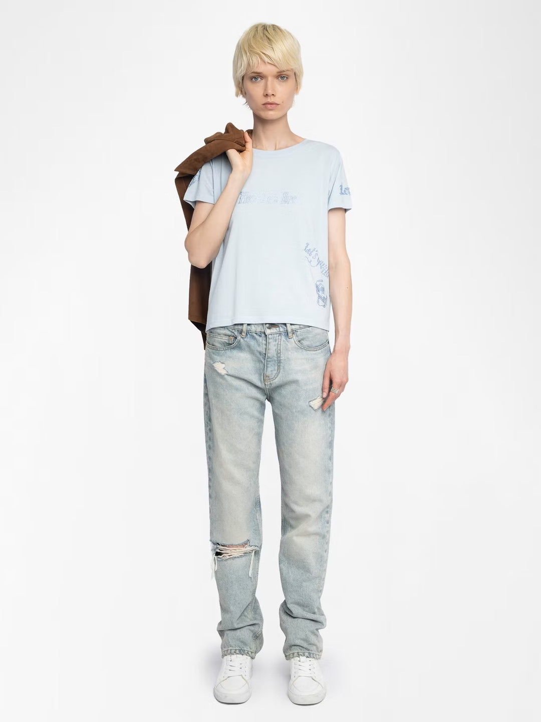 Polera Alys Multicusto Azul