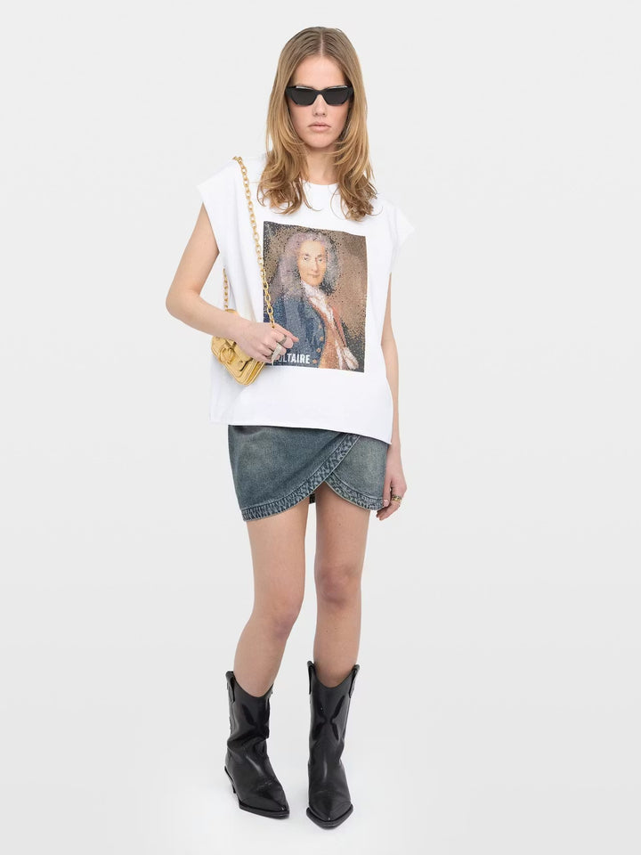 Polera Cloex Voltaire Strass