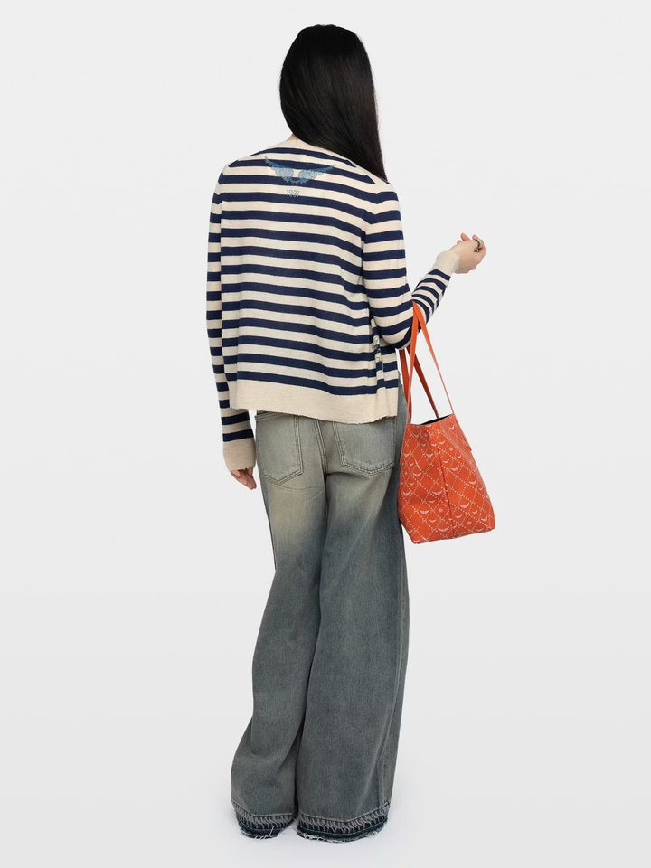 Sweater Missaya Stripes Strass