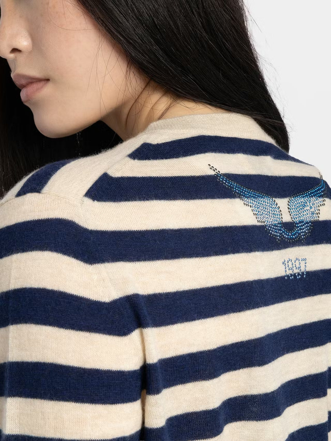 Sweater Missaya Stripes Strass