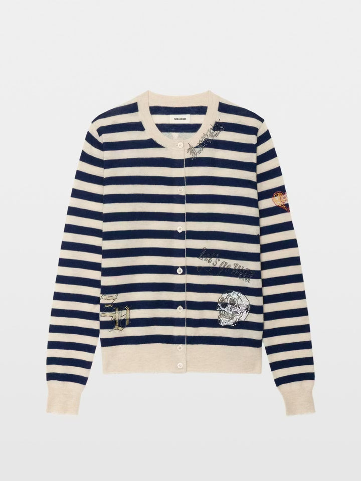 Sweater Missaya Stripes Strass